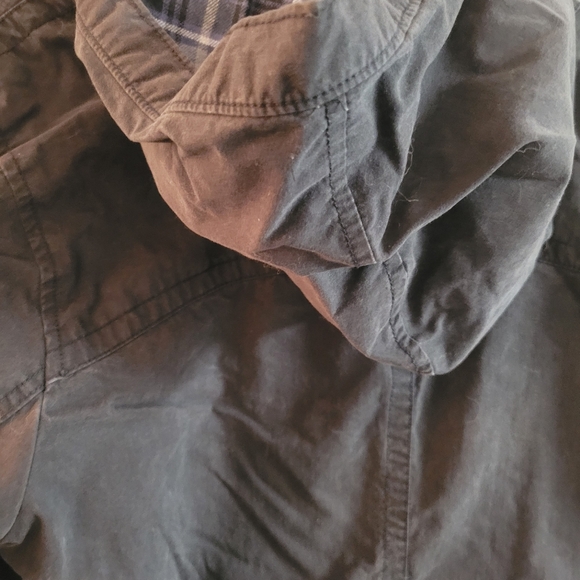 Women's Old Navy button jacket with hood. - Picture 3 of 8